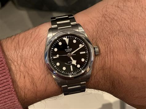 tudor black bay 36 on 7 inch wrist|tudor black bay 36 movement.